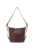 Jamie Bucket Bag, &pound;350, Handbags, Burgundy, Leather, Back view